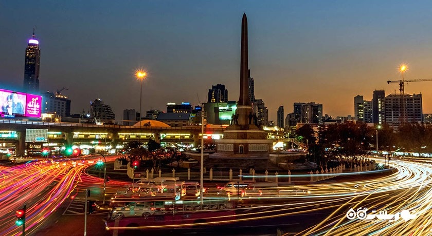  بنای یادبود پیروزی شهر تایلند کشور بانکوک