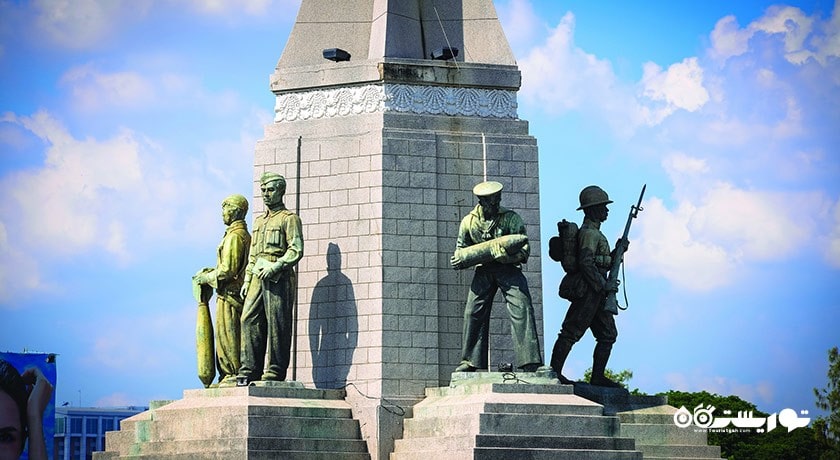  بنای یادبود پیروزی شهر تایلند کشور بانکوک