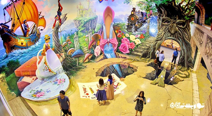  موزه آرت این پارادایز شهر تایلند کشور بانکوک