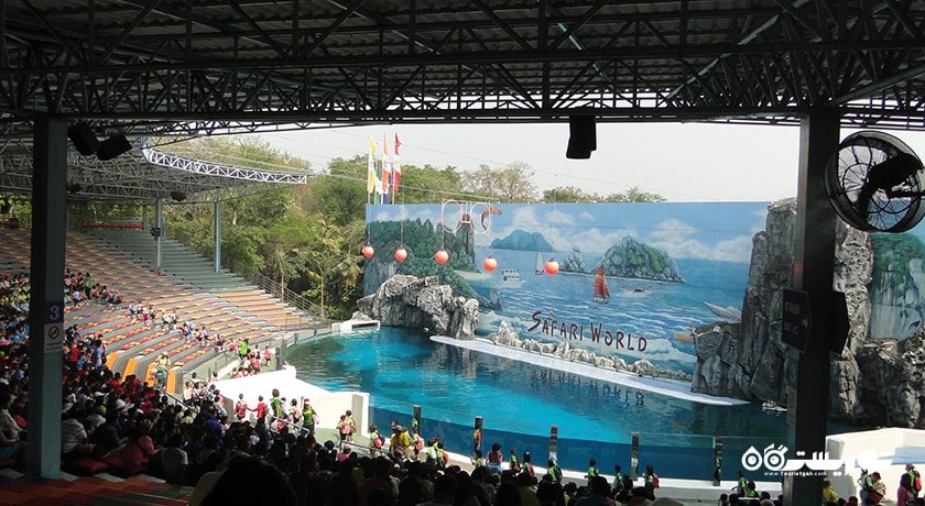 سرگرمی پارک و باغ وحش دنیای سافاری شهر تایلند کشور بانکوک