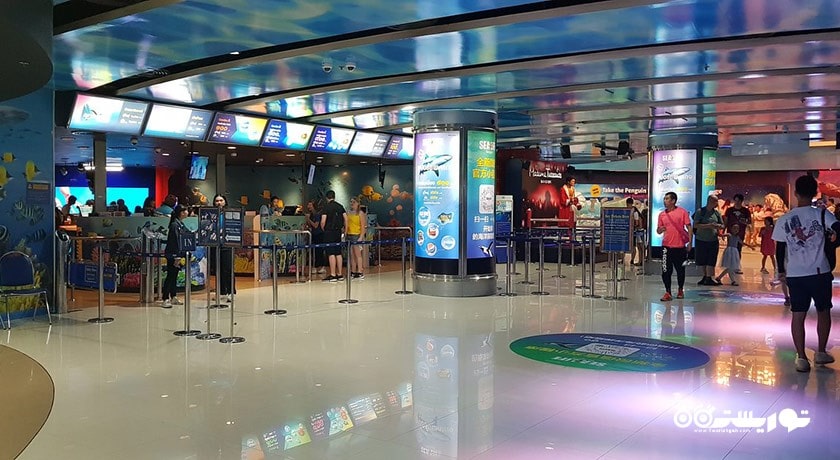 سرگرمی سی لایف بانکوک اوشن ورلد شهر تایلند کشور بانکوک