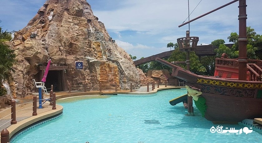 سرگرمی پارک آبی فانتازیا لاگون شهر تایلند کشور بانکوک