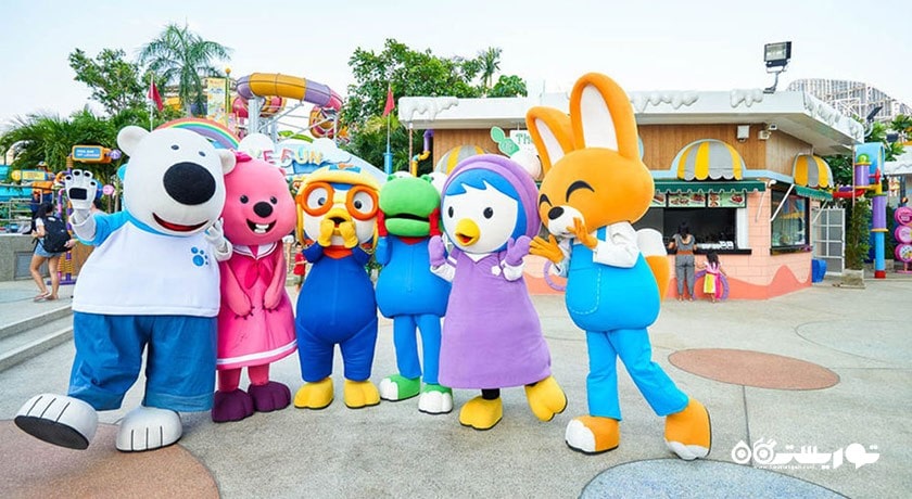 سرگرمی پارک آبی پرورو شهر تایلند کشور بانکوک