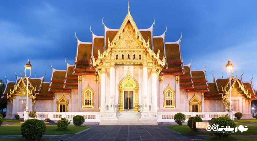  معبد بنچامابوپیت شهر تایلند کشور بانکوک