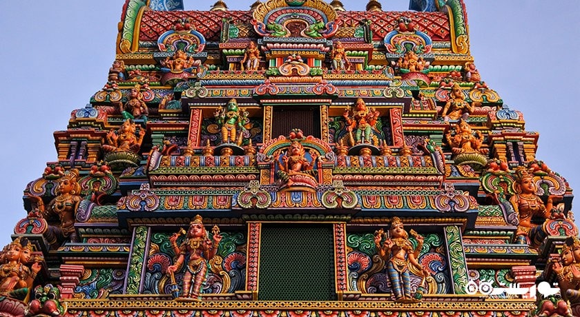  معبد سری ماها ماریامان شهر تایلند کشور بانکوک