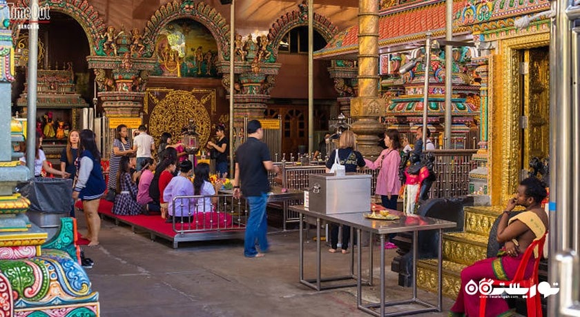  معبد سری ماها ماریامان شهر تایلند کشور بانکوک