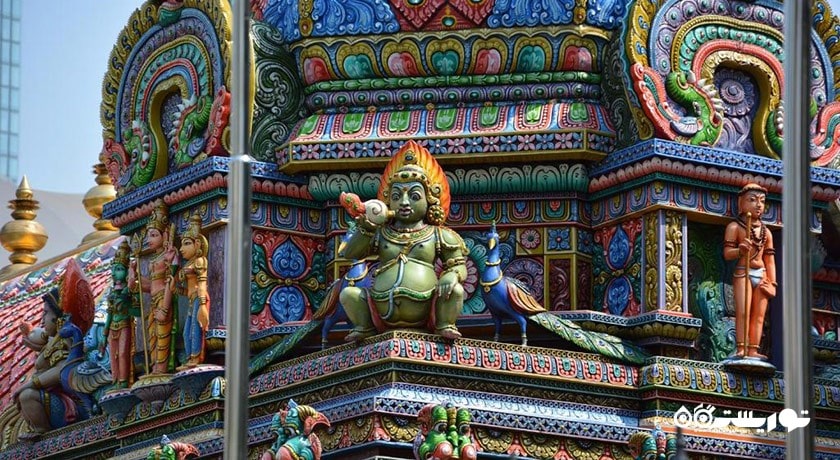  معبد سری ماها ماریامان شهر تایلند کشور بانکوک