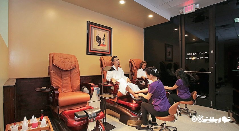 سرگرمی ماساژ تایلندی در بانکوک شهر تایلند کشور بانکوک