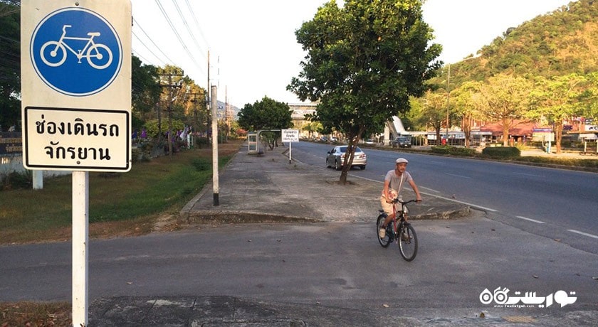 سرگرمی دوچرخه سواری در بانکوک شهر تایلند کشور بانکوک