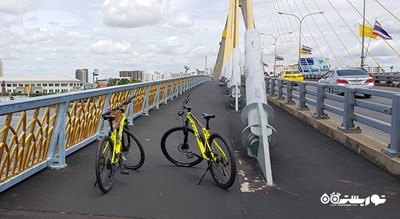 سرگرمی دوچرخه سواری در بانکوک شهر تایلند کشور بانکوک