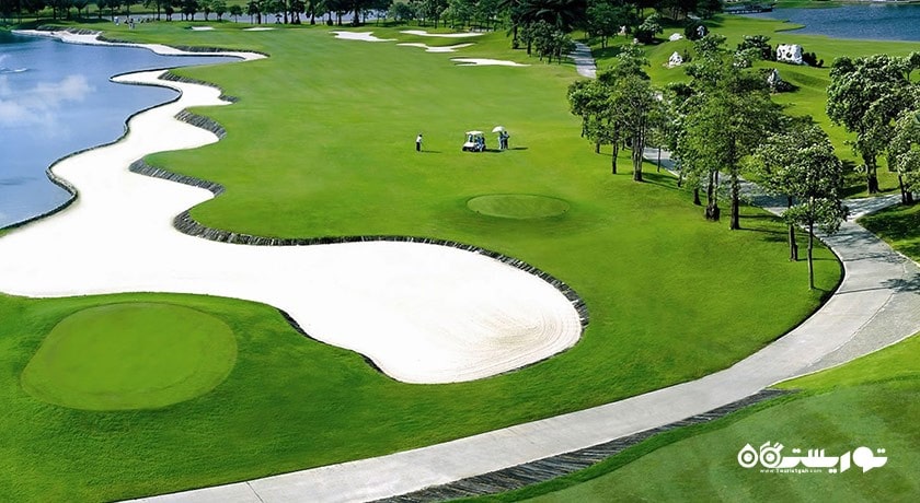 سرگرمی گلف در بانکوک شهر تایلند کشور بانکوک