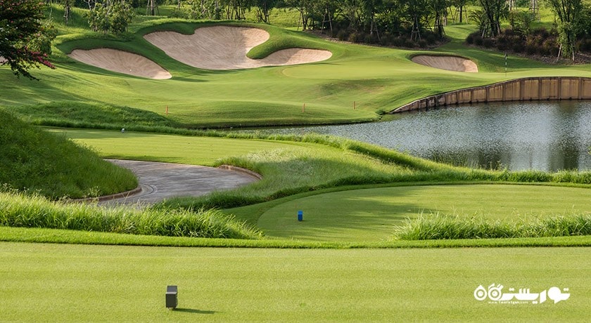 سرگرمی گلف در بانکوک شهر تایلند کشور بانکوک