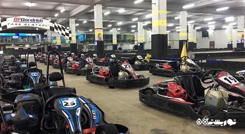 سرگرمی کارتینگ در بانکوک شهر تایلند کشور بانکوک