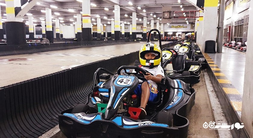 سرگرمی کارتینگ در بانکوک شهر تایلند کشور بانکوک