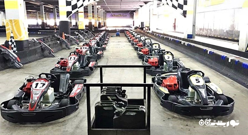 سرگرمی کارتینگ در بانکوک شهر تایلند کشور بانکوک