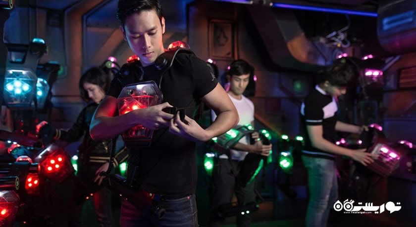 سرگرمی لازگام در بانکوک شهر تایلند کشور بانکوک