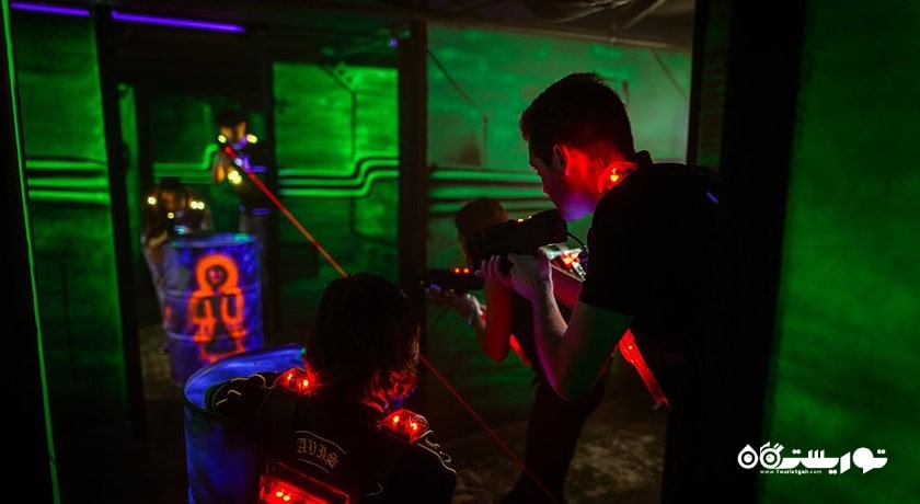 سرگرمی لازگام در بانکوک شهر تایلند کشور بانکوک