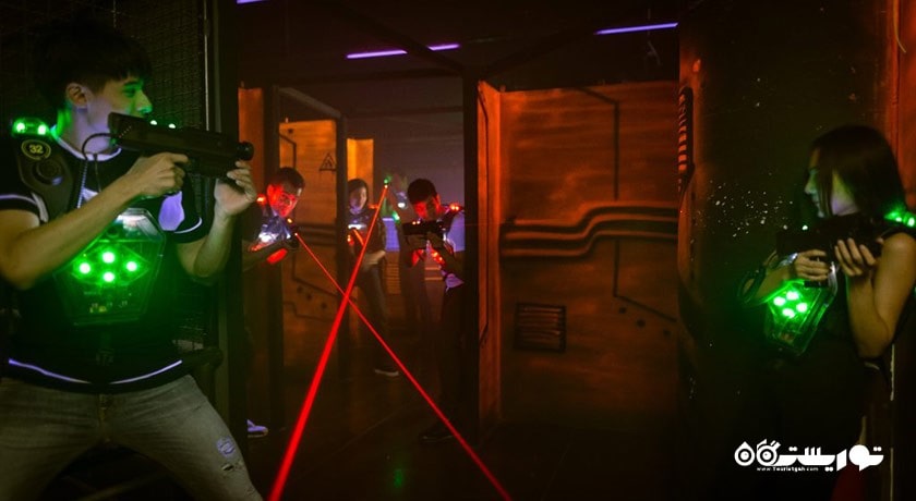 سرگرمی لازگام در بانکوک شهر تایلند کشور بانکوک