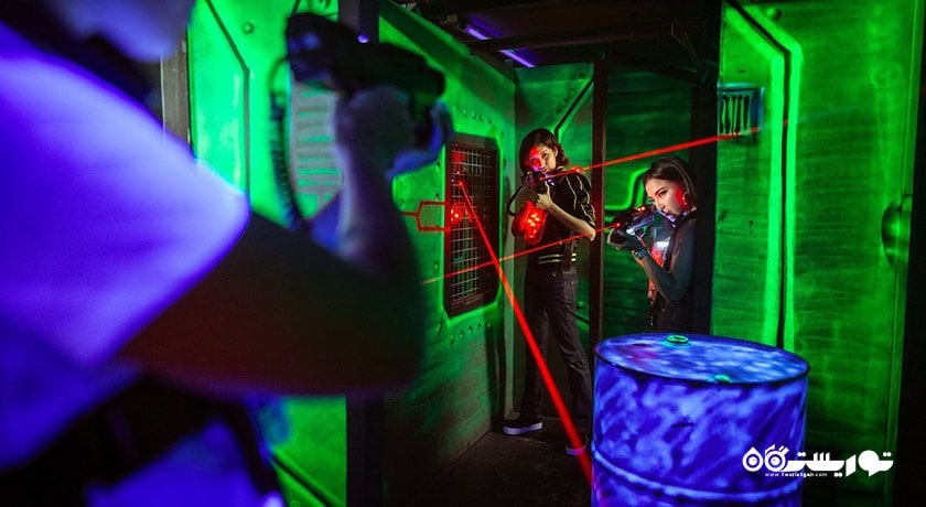 سرگرمی لازگام در بانکوک شهر تایلند کشور بانکوک