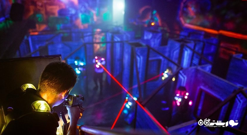 سرگرمی لازگام در بانکوک شهر تایلند کشور بانکوک