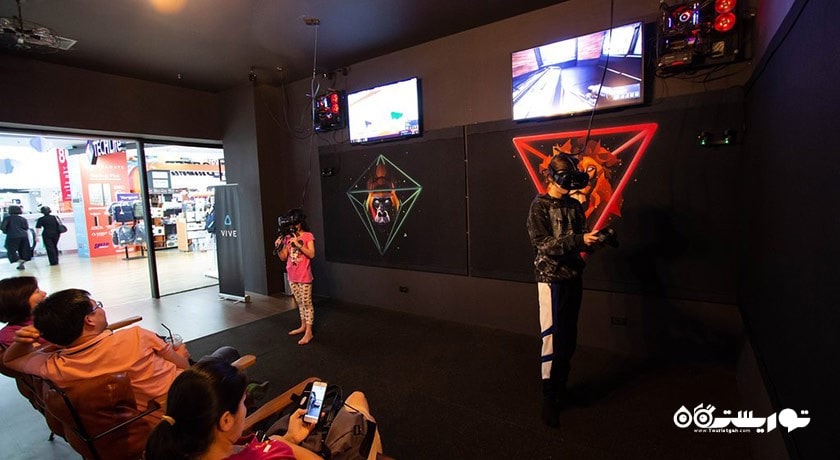 سرگرمی توتال وی آر آرکید شهر تایلند کشور بانکوک