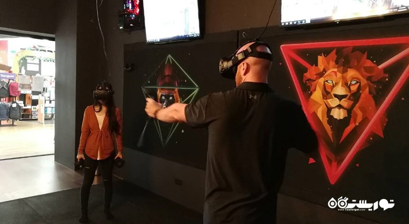 سرگرمی توتال وی آر آرکید شهر تایلند کشور بانکوک