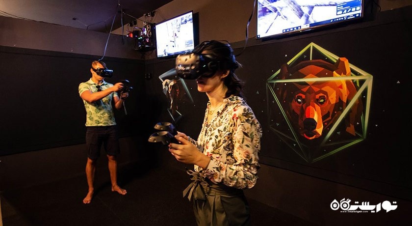 سرگرمی توتال وی آر آرکید شهر تایلند کشور بانکوک