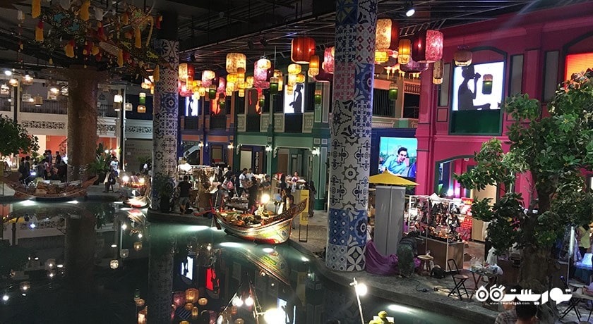 مرکز خرید مرکز خرید آیکون سیام شهر تایلند کشور بانکوک