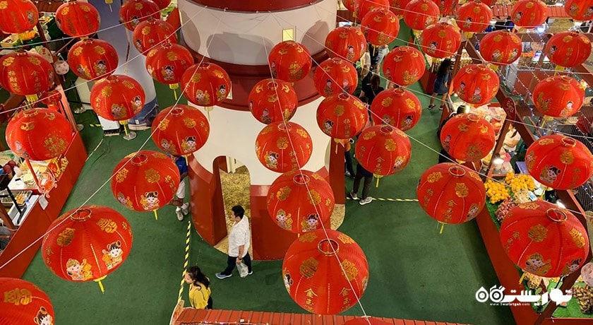 مرکز خرید مرکز خرید ترمینال 21 بانکوک شهر تایلند کشور بانکوک