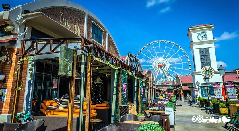 مرکز خرید مرکز خرید آسیاتیک شهر تایلند کشور بانکوک