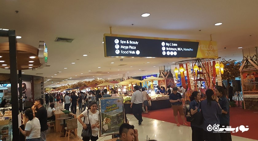 مرکز خرید مرکز خرید مگا بنگنا شهر تایلند کشور بانکوک