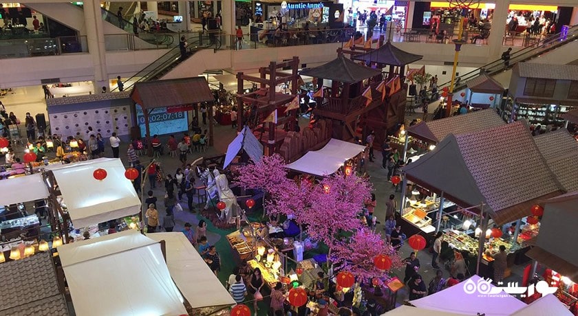 مرکز خرید مرکز خرید سیکان اسکوئر شهر تایلند کشور بانکوک