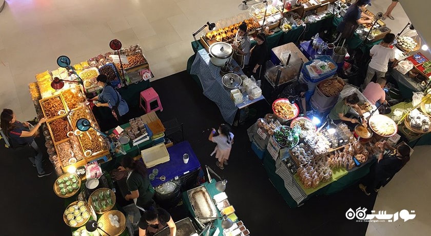 مرکز خرید مرکز خرید سیلوم شهر تایلند کشور بانکوک