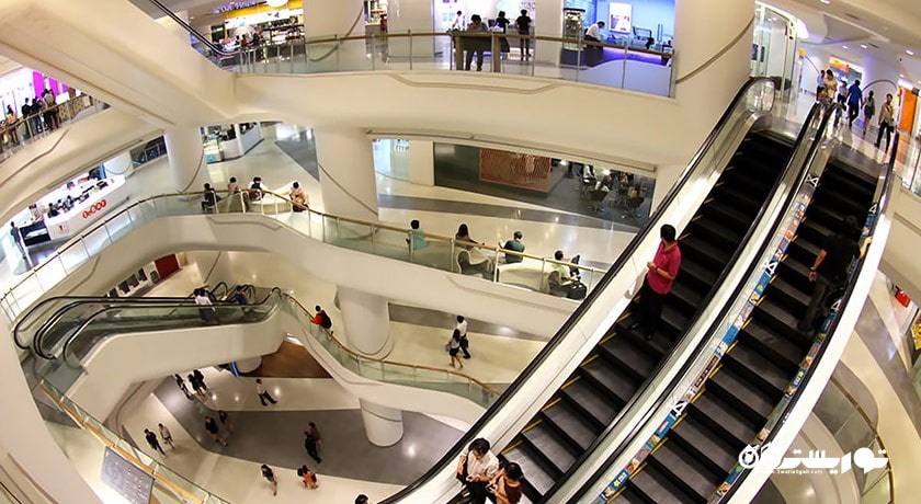 مرکز خرید مرکز خرید سیلوم شهر تایلند کشور بانکوک