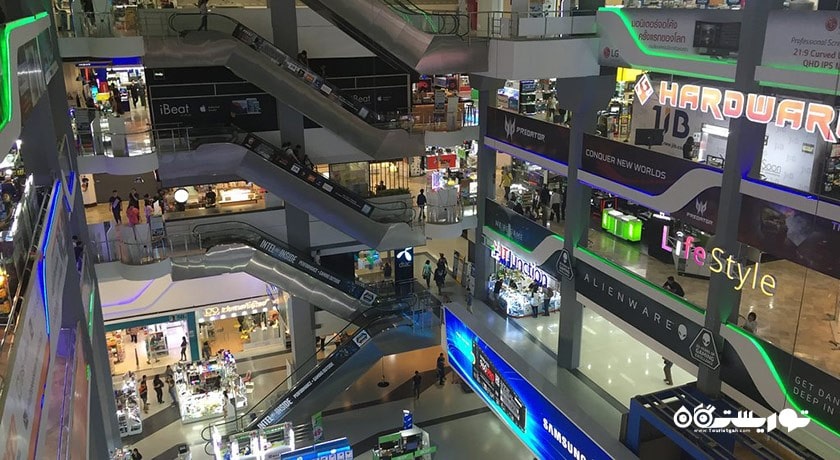 مرکز خرید مرکز خرید پانتیپ پلازا شهر تایلند کشور بانکوک