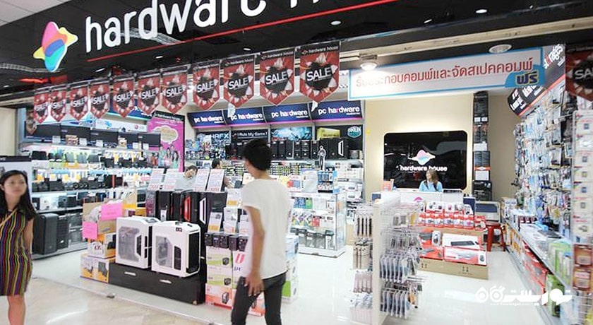 مرکز خرید مرکز خرید پانتیپ پلازا شهر تایلند کشور بانکوک