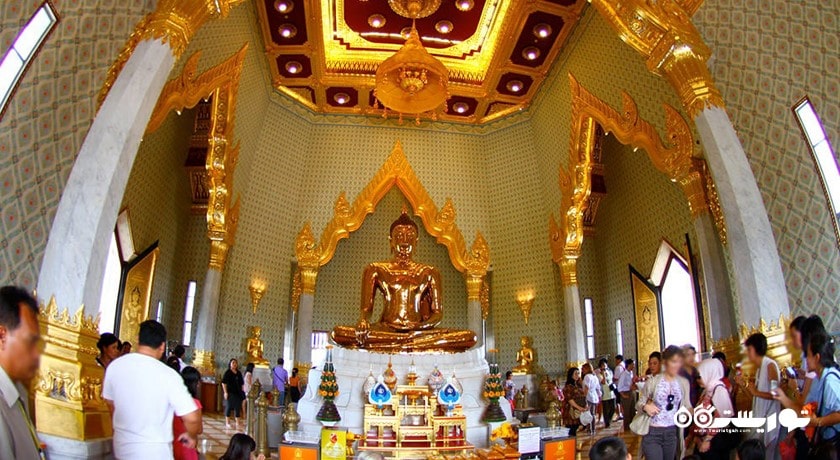 معبد تریمیت شهر تایلند کشور بانکوک