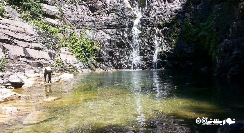  آبشار ایر ترجون تموران شهر مالزی کشور لنکاوی