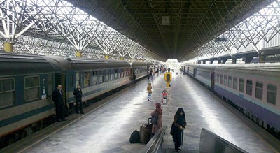 ایستگاه و میدان راه آهن -  شهر تهران