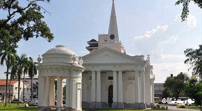  کلیسای سنت جورج شهر مالزی کشور پنانگ