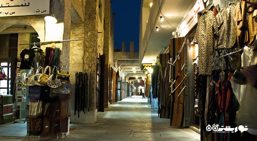 مرکز خرید سوق واقف شهر قطر کشور دوحه