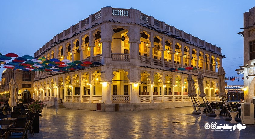 مرکز خرید سوق واقف شهر قطر کشور دوحه