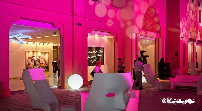 رستوران گالری آنیما شهر دوحه 