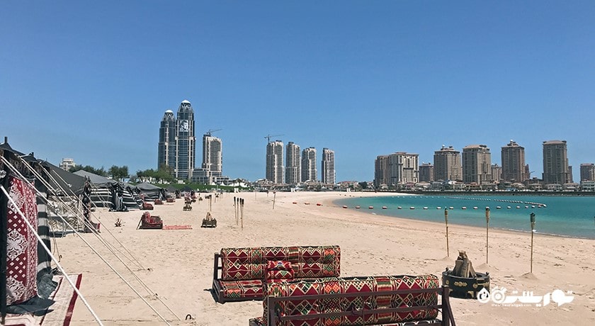 سرگرمی ساحل کاتارا شهر قطر کشور دوحه
