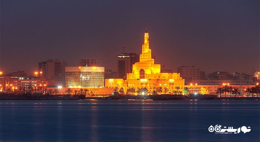  مرکز فرهنگی اسلامی عبدالله ابن زید آل محمود شهر قطر کشور دوحه