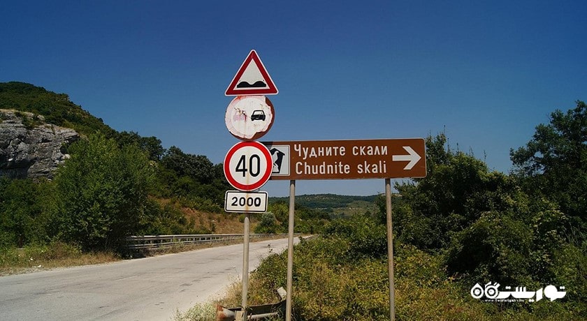  صخره های شگفت انگیز شهر بلغارستان کشور وارنا