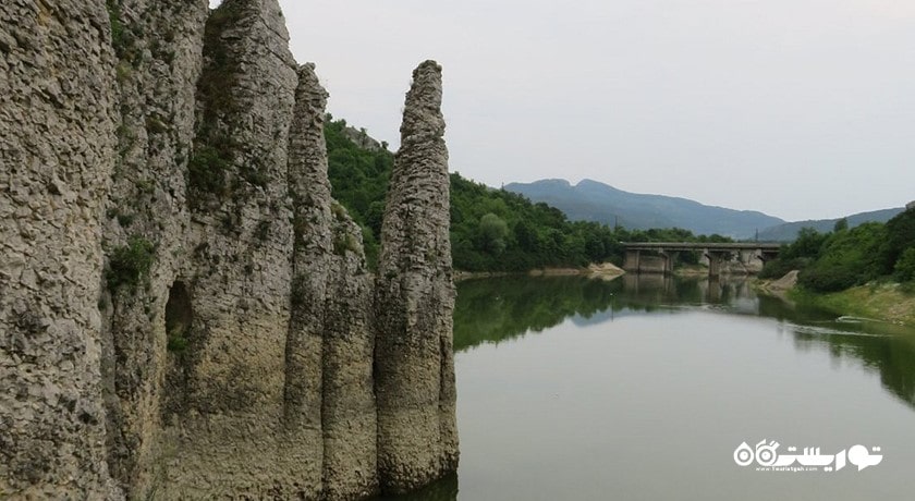  صخره های شگفت انگیز شهر بلغارستان کشور وارنا