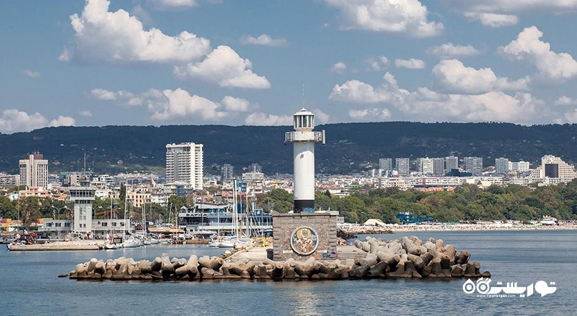  فانوس دریایی وارنا شهر بلغارستان کشور وارنا