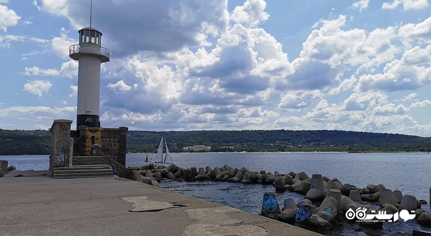  فانوس دریایی وارنا شهر بلغارستان کشور وارنا