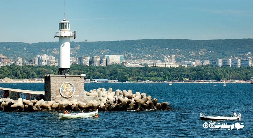  فانوس دریایی وارنا شهر بلغارستان کشور وارنا